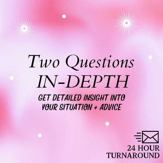 Two In-Depth Questions Tarot Reading