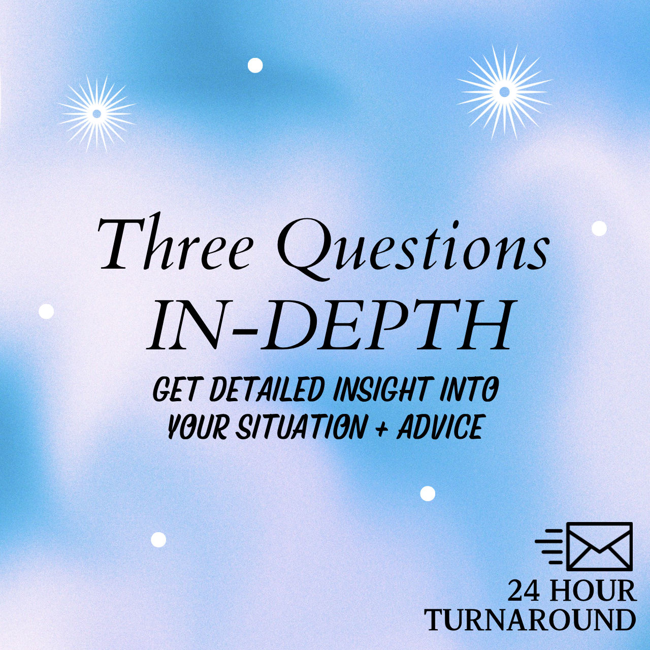 Three In-Depth Questions Tarot Reading