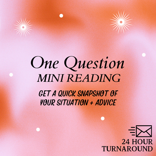 One Question Mini Tarot Reading