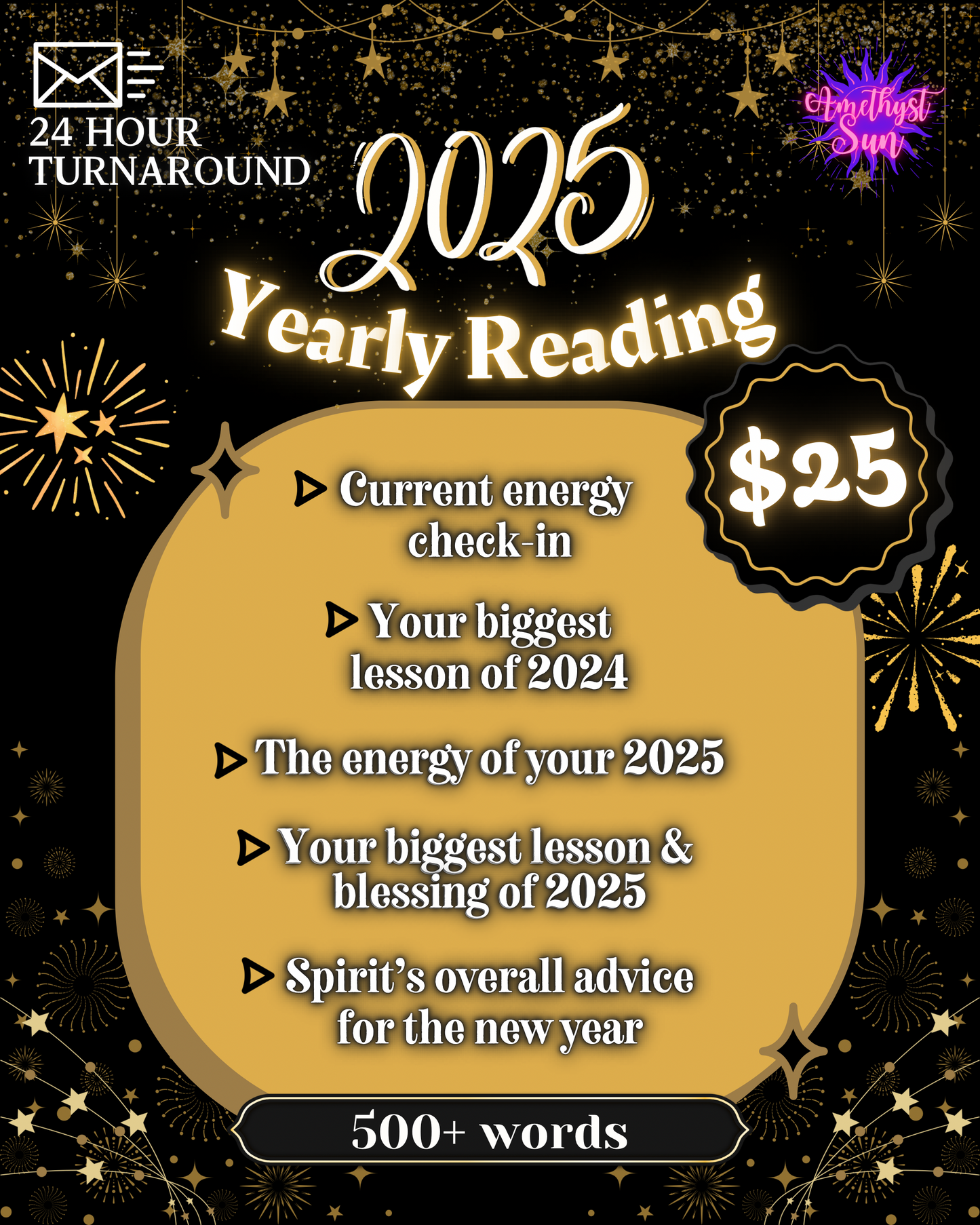 2025 Yearly Reading || Standard ($25) OR In-Depth ($50)